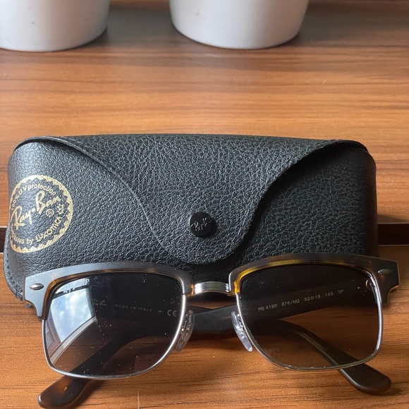 Authentic Ray-Ban Clubmaster - Tortoise (brown) - New✨ Unisex - Picture 3 of 13